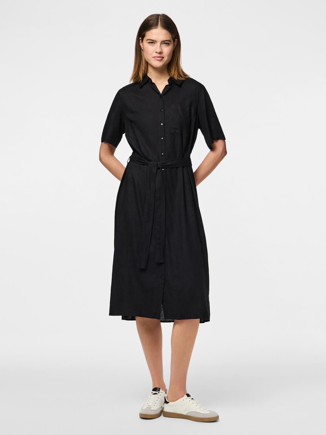 PCPIA Midi Dress - Black - VERO MODA & VILA Bergvik